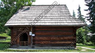 Photo Texture of Building House Wooden