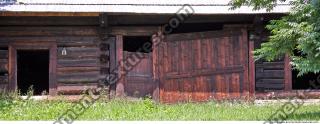 Photo Texture of Building House Wooden