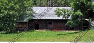 Photo Texture of Building House Wooden