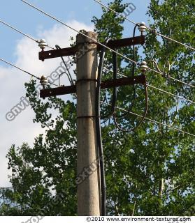 Photo Texture of Power Line