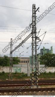 Photo Texture of Background Railways