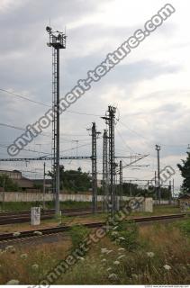 Photo Texture of Background Railways