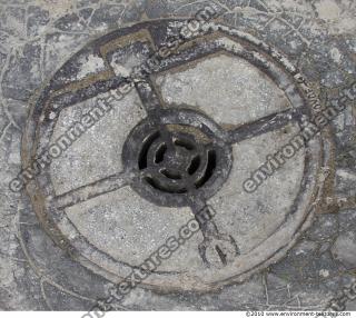 Ground Sewer Grate 0006