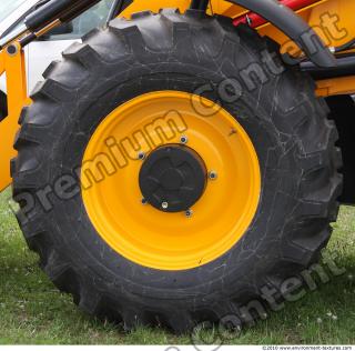 Photo Texture of Excavator Wheel