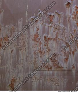 Photo Texture of Metal Peeling Rusted