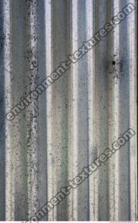 Photo Texture of Metal Corrugated Plates Dirty