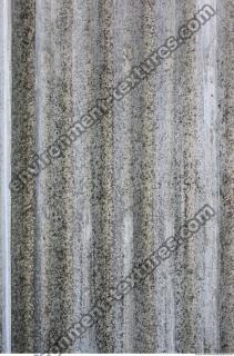 Photo Texture of Metal Corrugated Plates Dirty