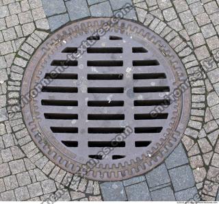 Ground Sewer Grate 0001