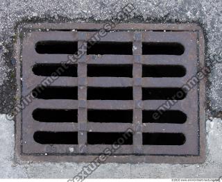 Ground Sewer Grate 0001