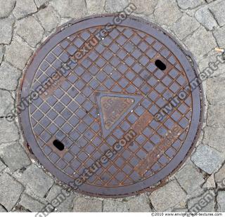 Ground Sewer Grate 0001