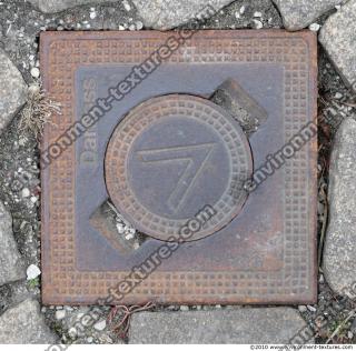 Ground Sewer Grate 0004