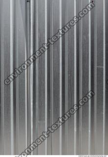 Photo Texture of Metal Corrugated Plates Bare