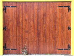 Double Wooden Doors