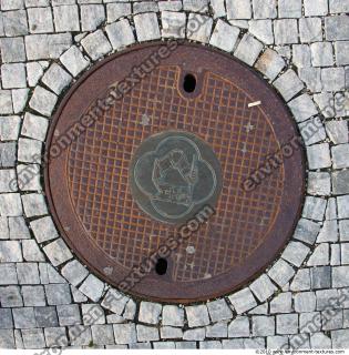 Ground Sewer Grate 0006