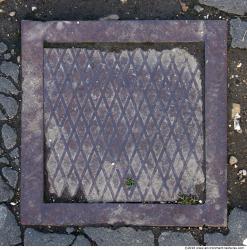 Ground Sewer Grate