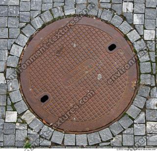 Ground Sewer Grate 0010