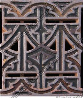 Ground Sewer Grate 0011