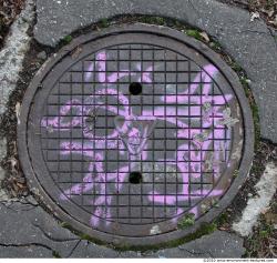 Ground Sewer Grate