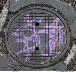 Ground Sewer Grate 0004