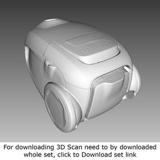 3D Scan of Vacuum Cleaner