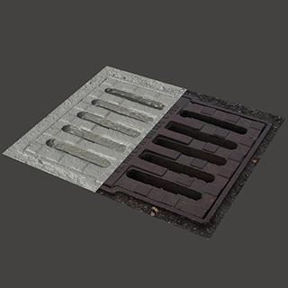 3D Scan of Manhole Cover #17