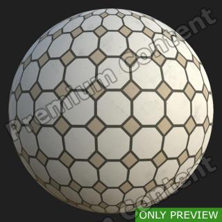 PBR substance preview marble floor