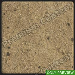 PBR Substance Material of Ground Sandy Soil