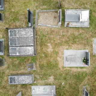 Photo Textures of Ground Cemetery