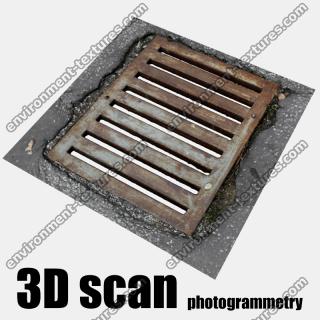 3D Scan Of Manhole Cover 