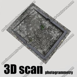 3D Scan Of Manhole Cover #3