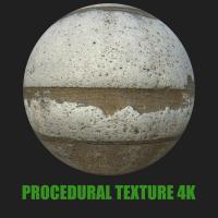 PBR texture of concrete panels #3