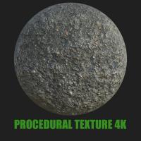 PBR texture concrete bare