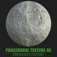 PBR texture concrete bare