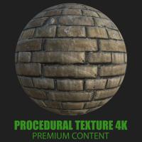 PBR texture wall bricks