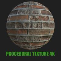 PBR texture wall bricks