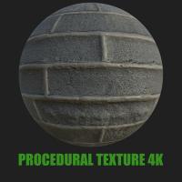 PBR texture wall bricks