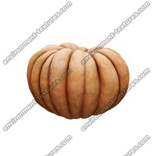 Pumpkin Clean 3D Scan #5