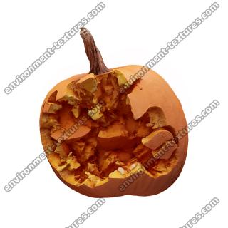 Pumpkin Crashed Clean 3D Scan