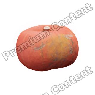 Pumpkin Hokaido Clean 3D Scan