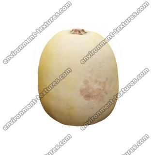 Pumpkin Yellow Clean 3D Scan